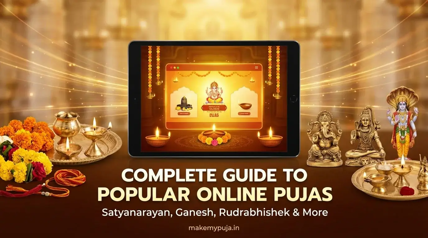 Complete Guide to Popular Online Pujas Satyanarayan, Ganesh, Rudrabhishek & More